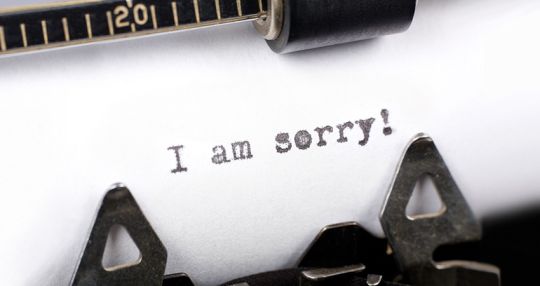 Как правильно извиняться