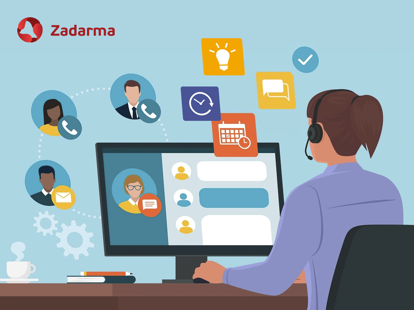 Zadarma CRM