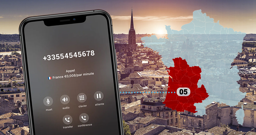 Indicatif téléphonique français