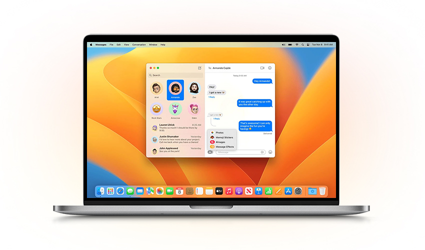 iMessages depuis Mac