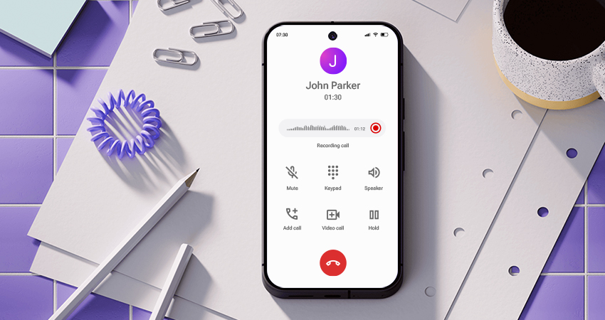 Call recording in PBX