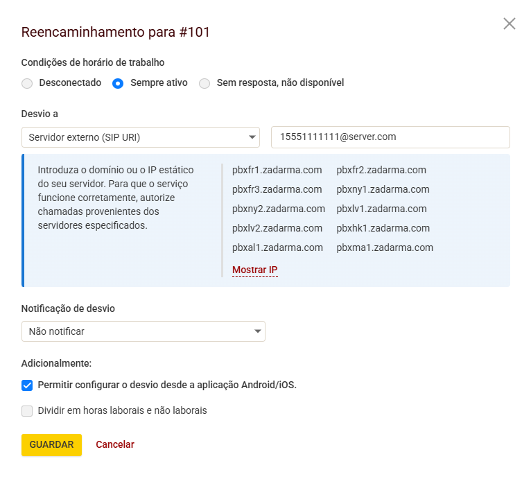 Reencaminhamento