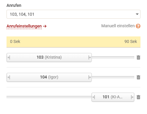 Anrufumleitung 