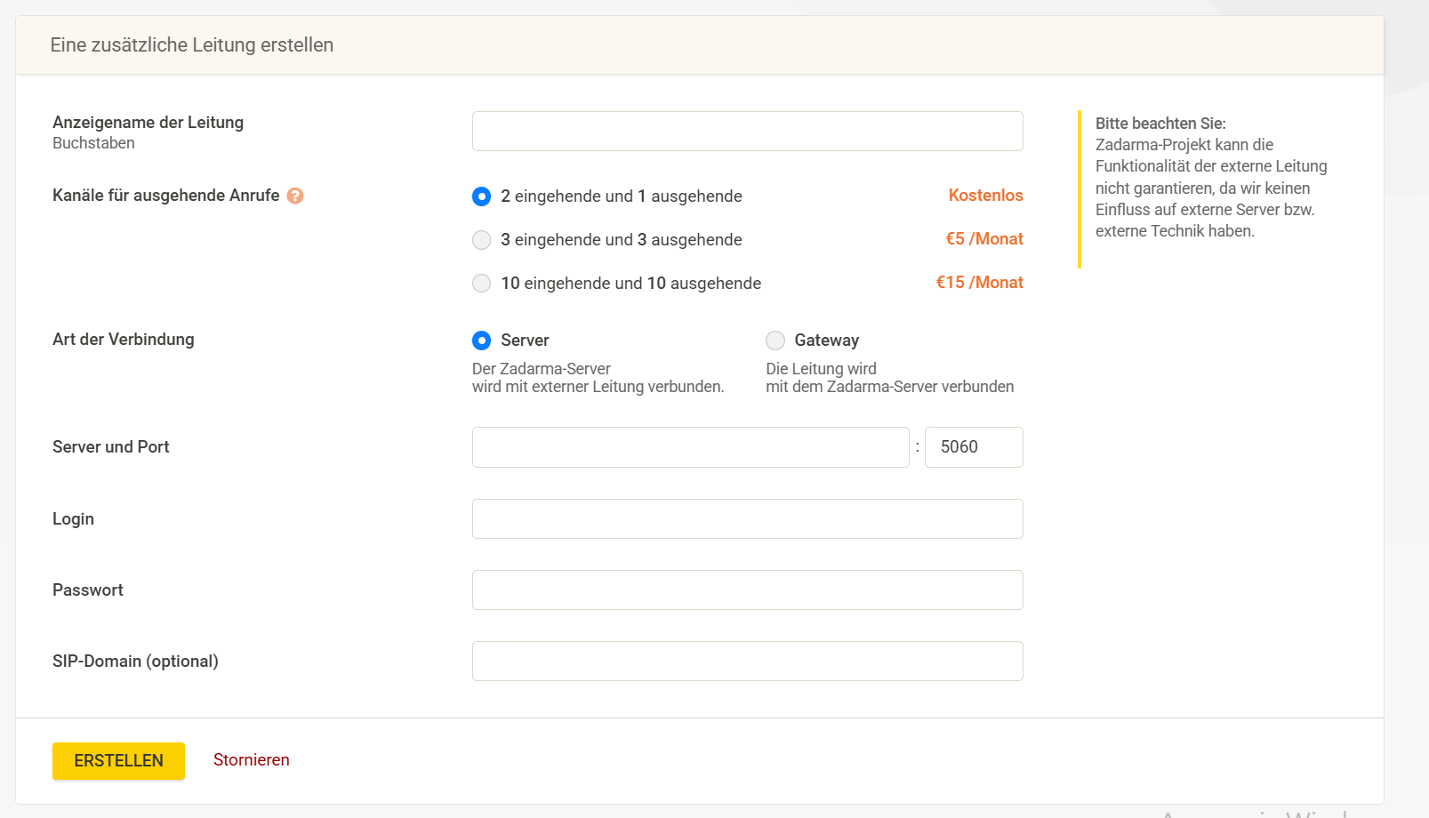 externe Leitung verbinden abb 2