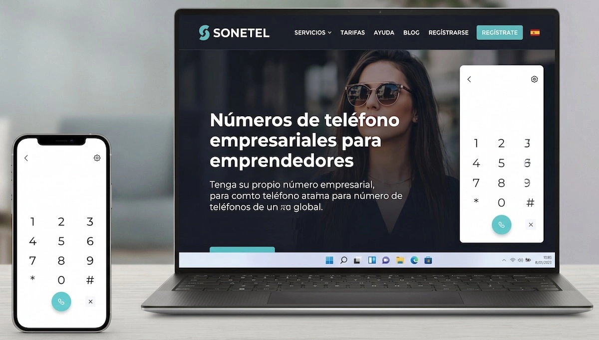 Softphone de Sonetel