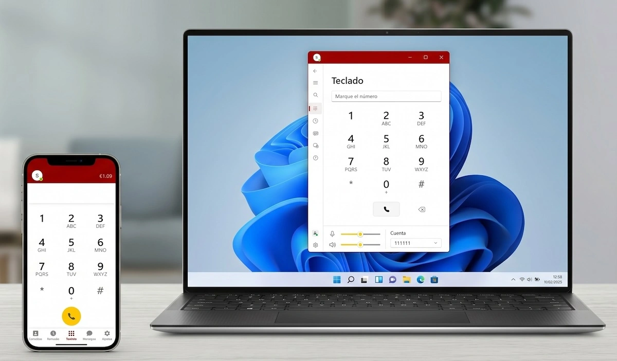 Softphone de Zadarma