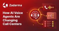 AI voice agent in call center research