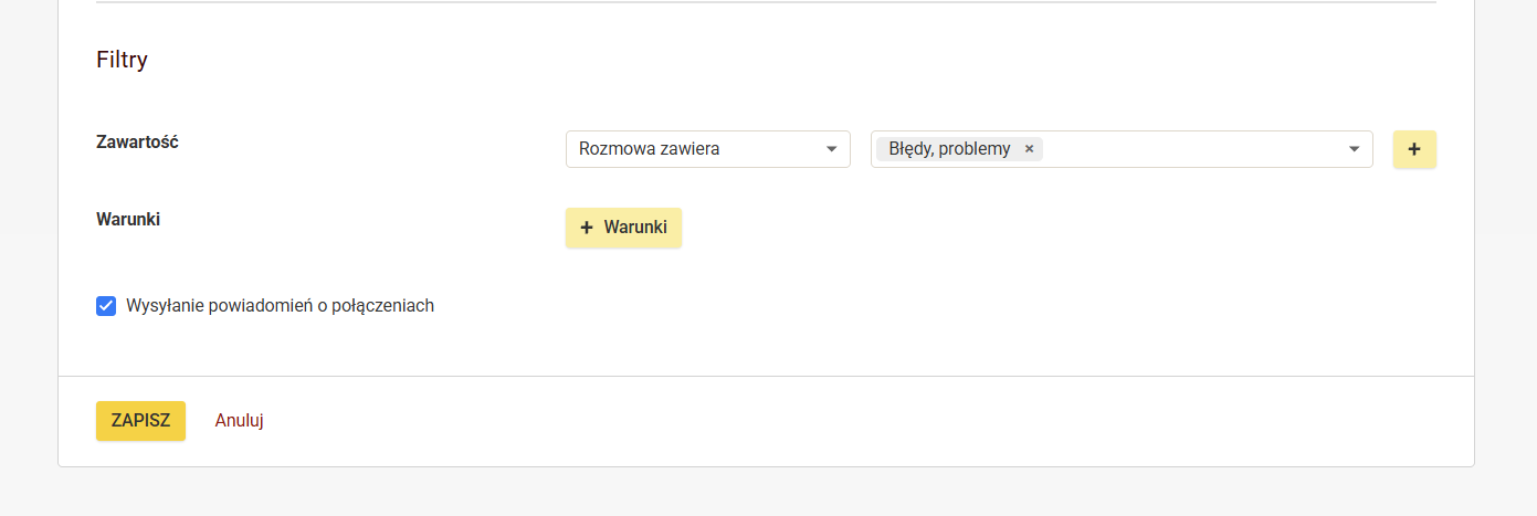 Automatyczne alerty