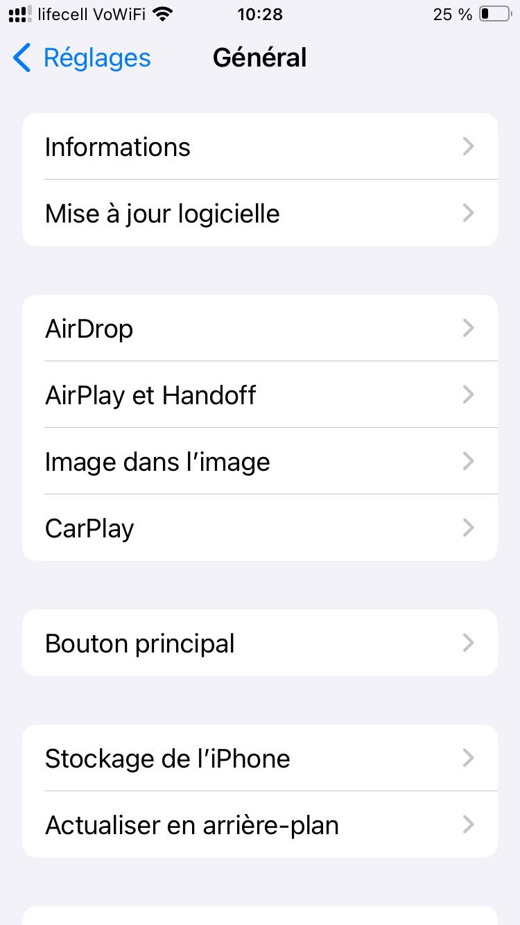 Comment trouver l'ICCID sur iPhone