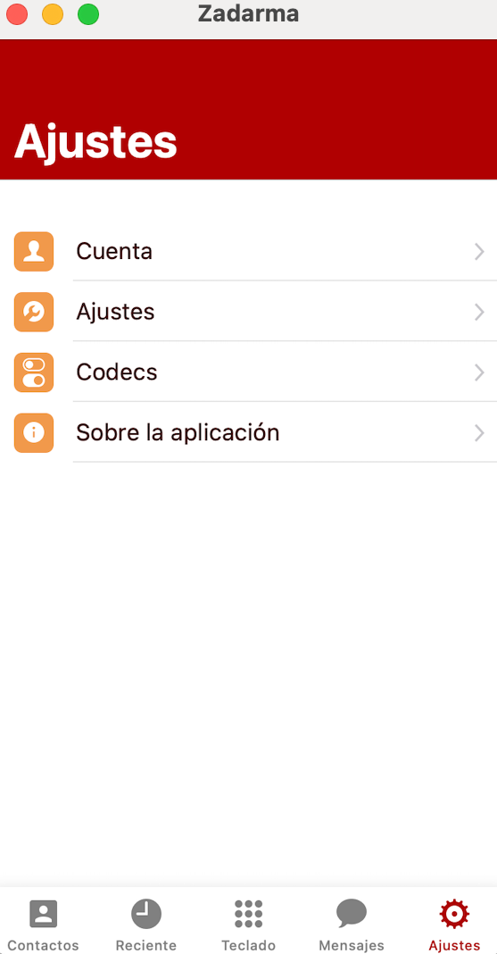 Ajustes