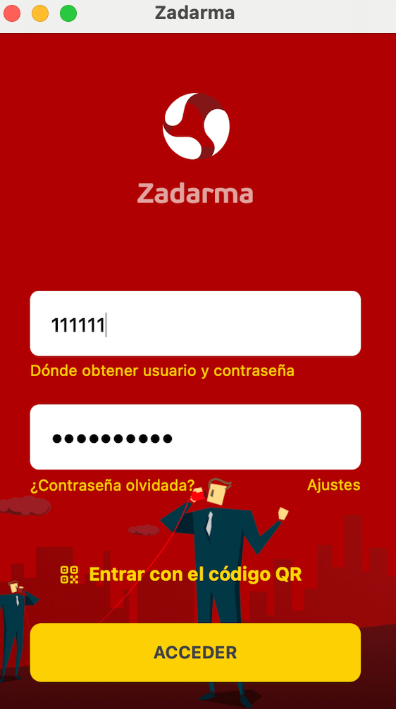 SIP login