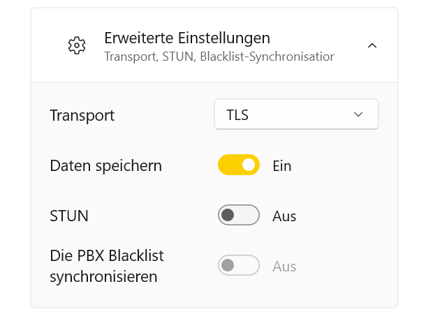 Aktivierung der Verschlüsselung