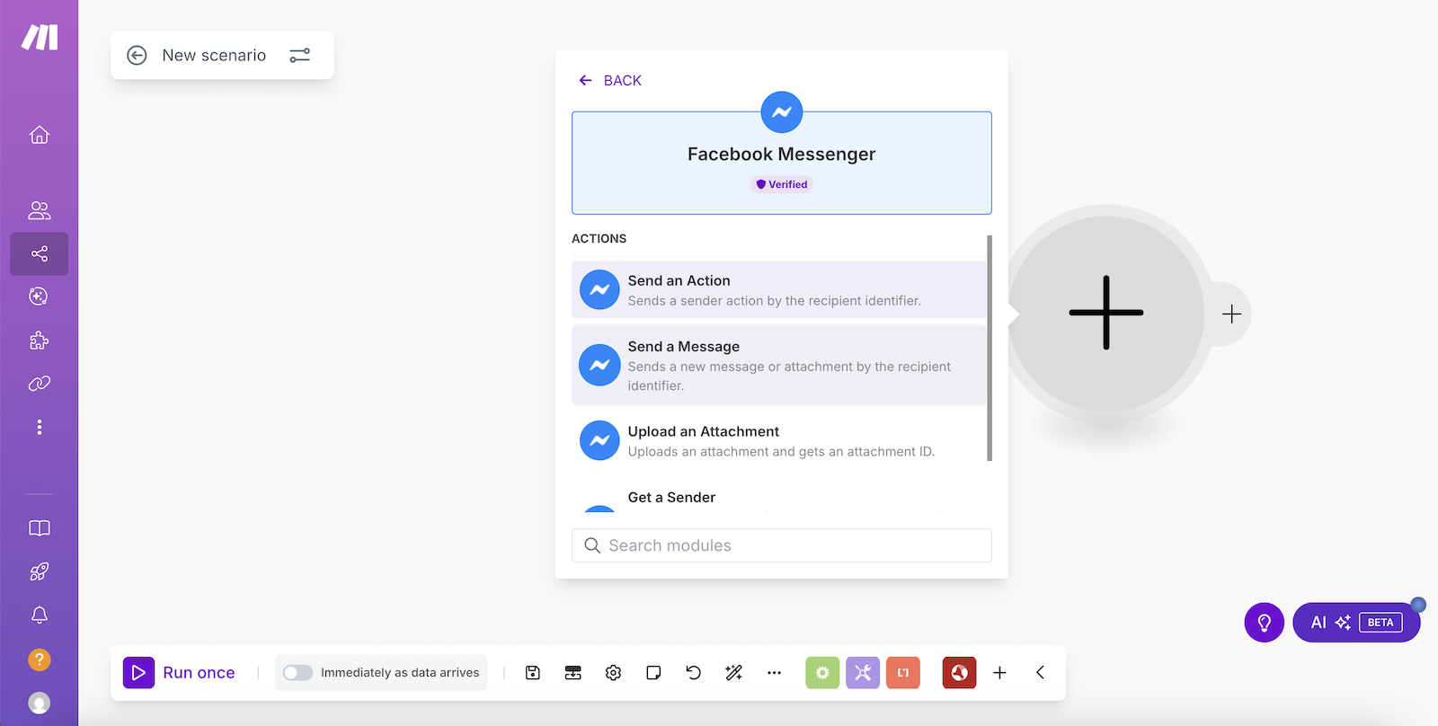 FB Send a Message