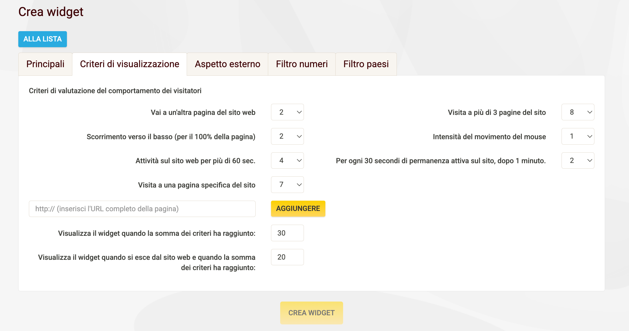 Criteri