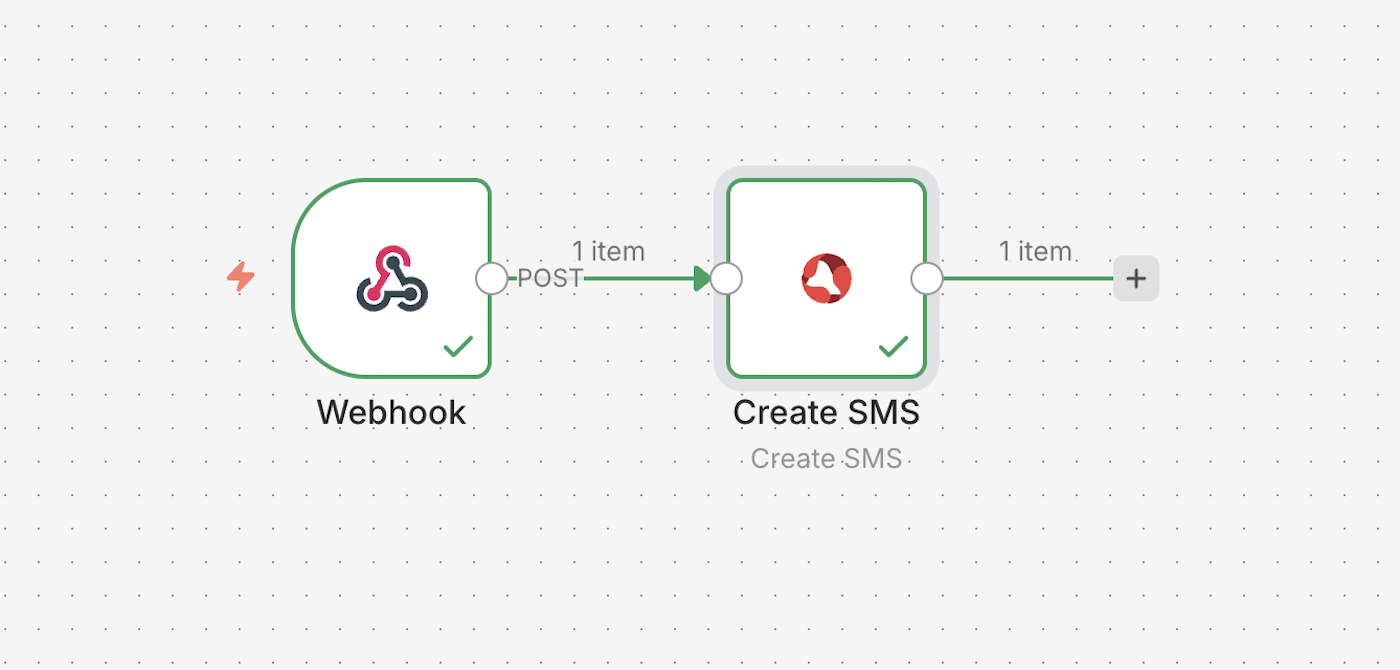 Create SMS - Done