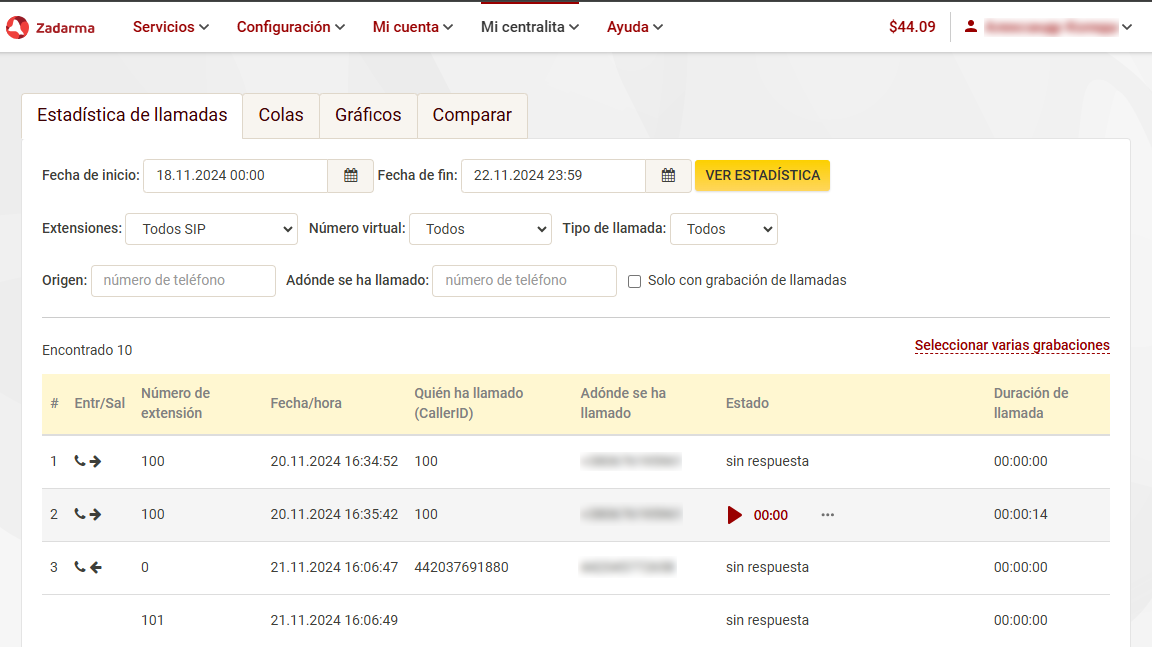 PBX virtual