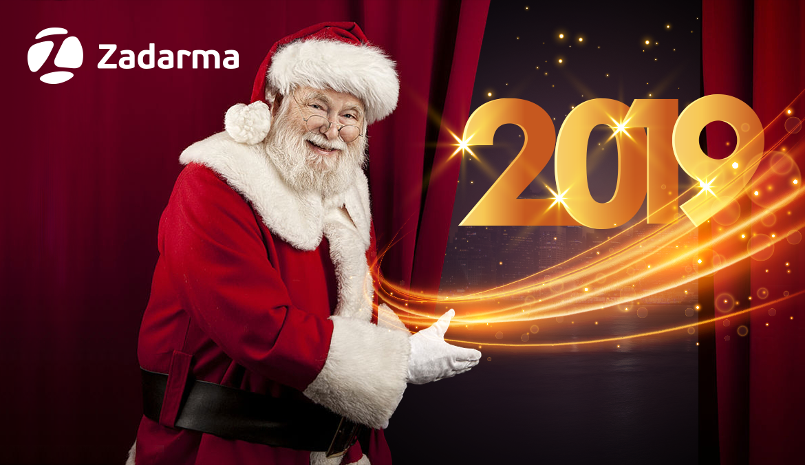 Новый Год Zadarma 2019