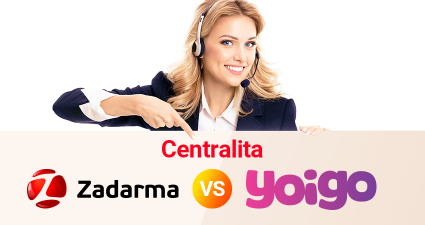 Centralita Virtual de Yoigo PRO vs Zadarma