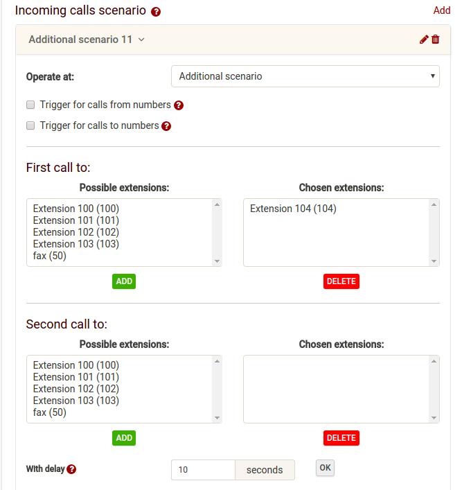 Internal numbers