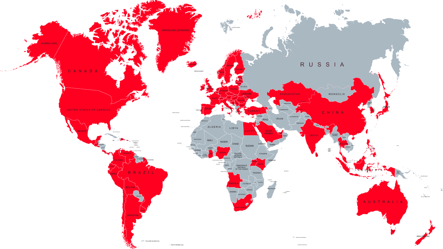 Zadarma по странам