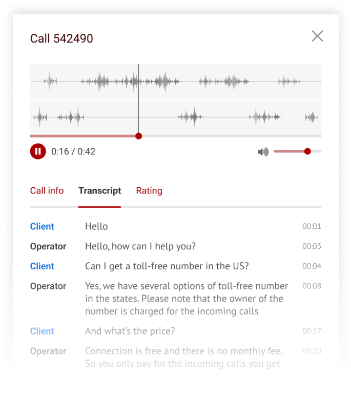 Calls
